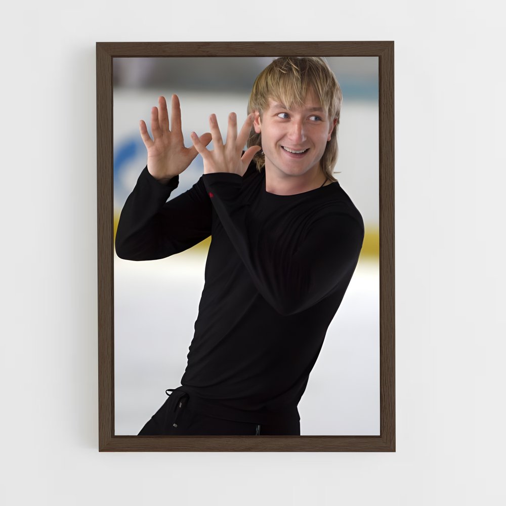 Poster Evgeni plushenko canadiens – affiche Patinage artistique (vue 5)